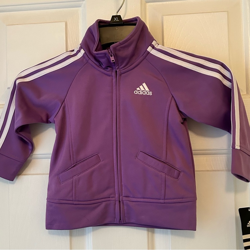 Adidas Lavender Sports Jacket